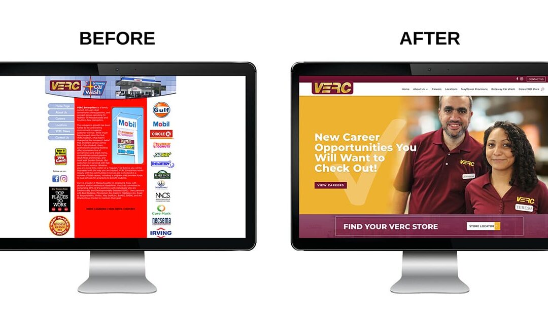 VERC Enterprises New Web Design