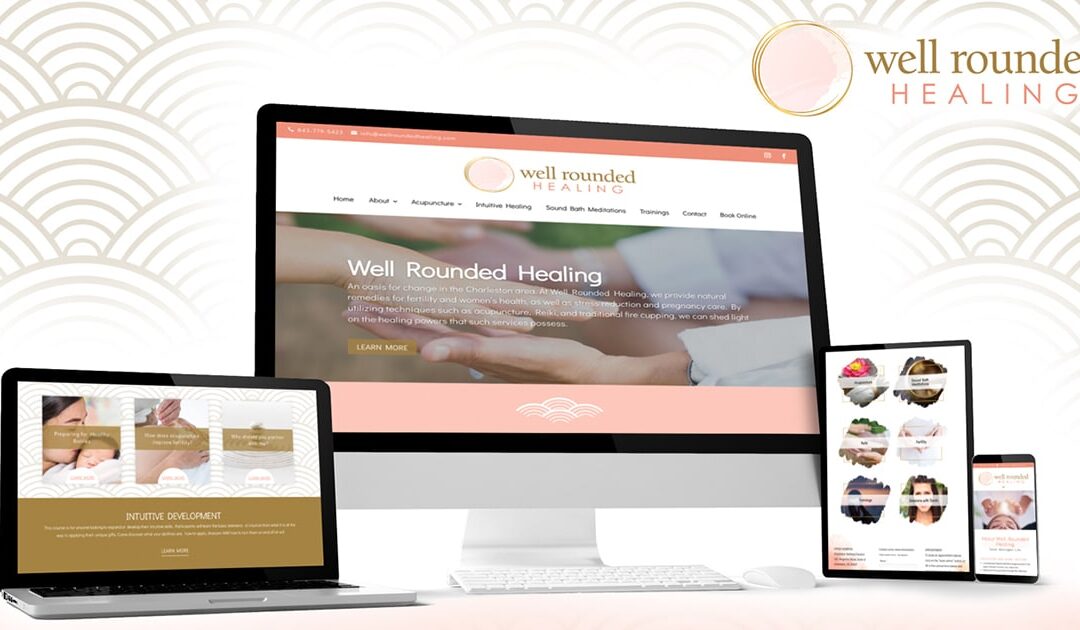 Well Rounded Healing New Branding & Website
