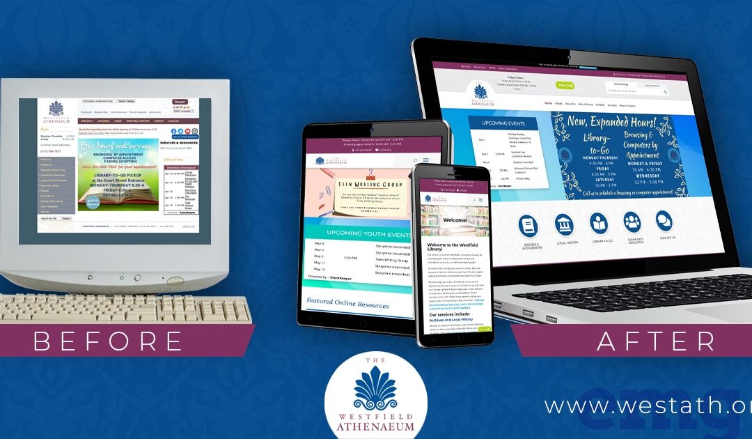 Westfield Athenaeum New Web Design